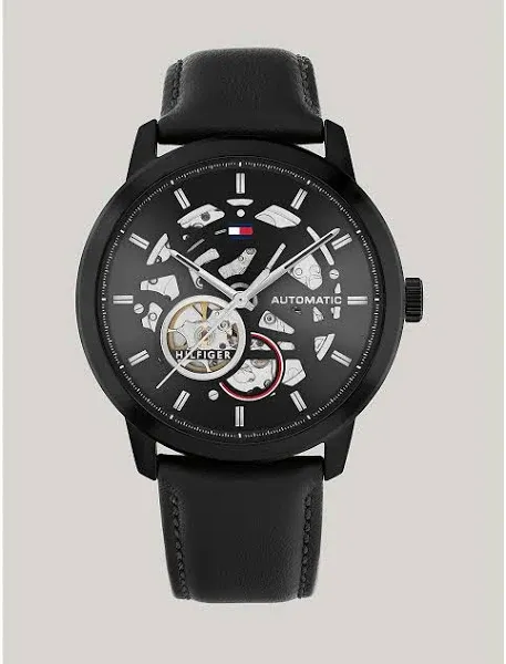 Tommy Hilfiger Men's Automatic Skeleton Dial Watch
