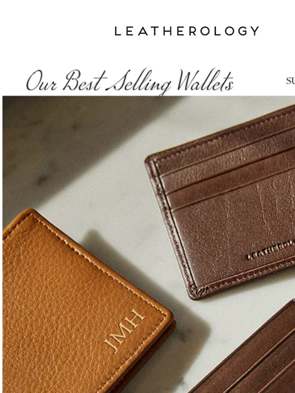 Leatherology - Our Best Wallets for The Best Dads