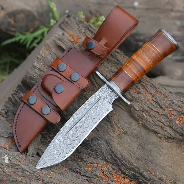 Damascus Hunting Knives