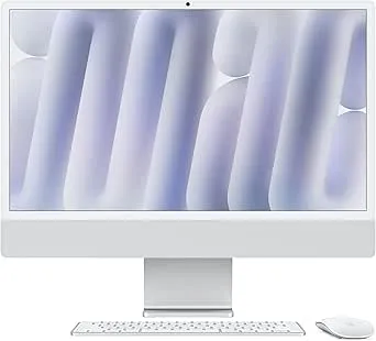 Apple 2024 iMac All-in-One 24-in Desktop w/M4 Chip, 256GB SSD