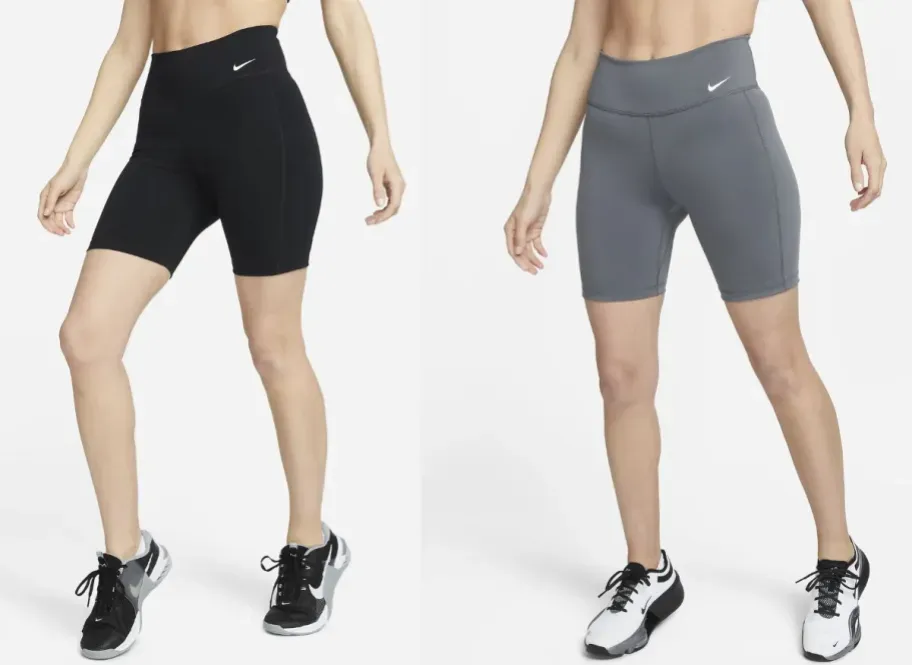 Nike One Womens Dri-FIT Ultra High-Waisted 3″ Brief-Lined Shorts in Lilac Bloom