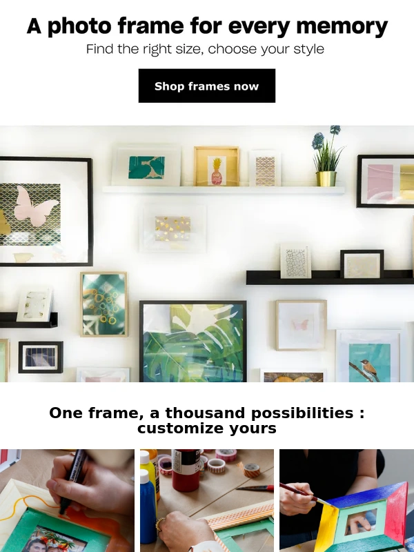 DeSerres - Frame your best memories