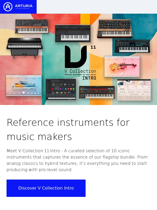 Arturia - Discover the V Collection Intro