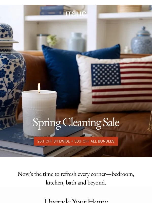 Italic - A Better Home Starts Here—And It's On Sale
