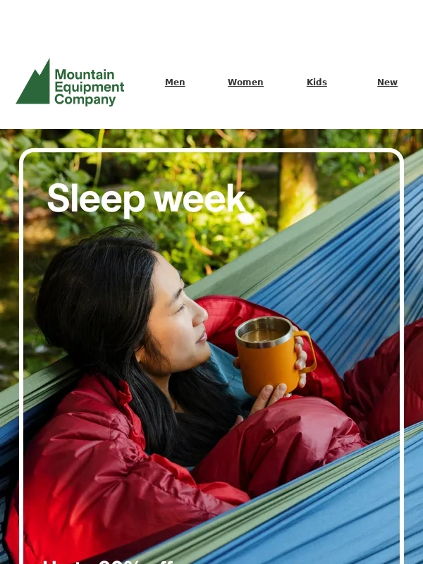 MEC - Dreamy deals: Up to 30% off Sleep week