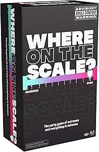 Spin Master Games Where on The Scale Board Game $5.10 + Free Shipping w/ Prime or on $35+