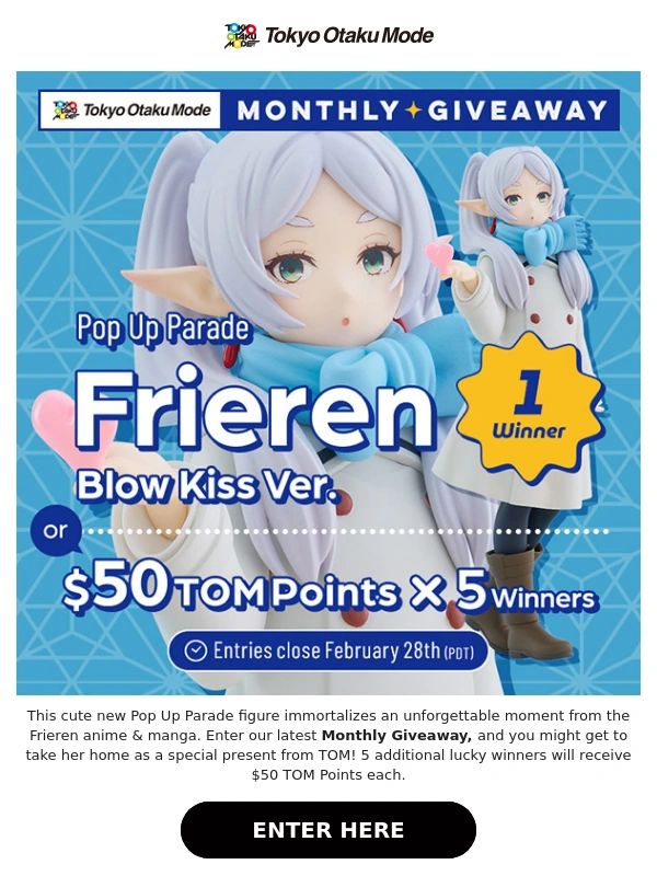 Tokyo Otaku Mode - ? Double Giveaways! ?? - Weekly Round Up