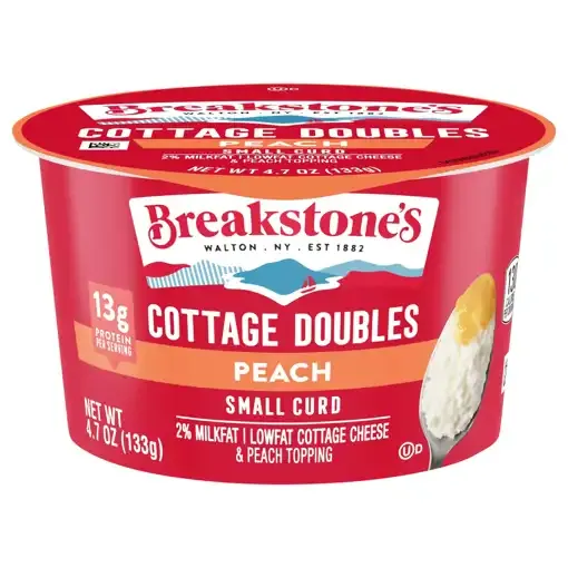 Breakstone's Peach Cottage Double 4.7 Oz
