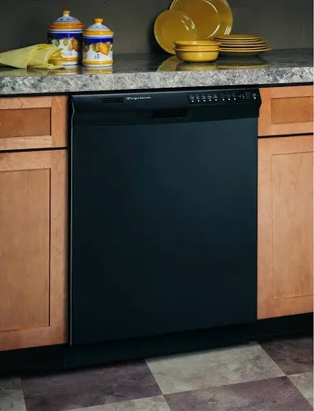 Frigidaire 24" Black Built In Dishwasher FFBD2420U