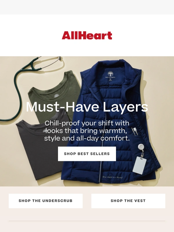 AllHeart - The must-haves: our top 3 everyday faves