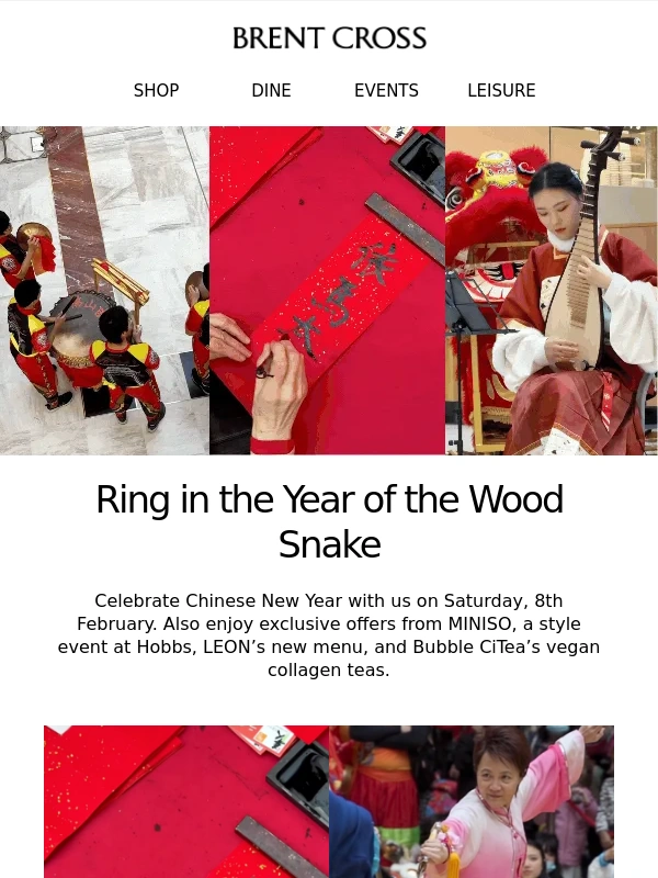 Brent Cross - Celebrate Chinese New Year at Brent Cross ?