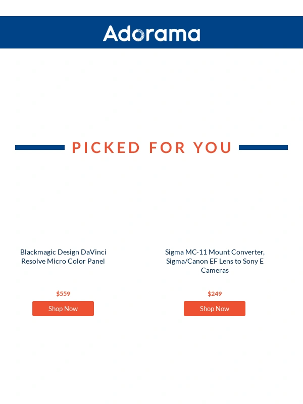 Adorama - Spring Deals: Sony,Canon,Panasonic Lumix & More – $1,000+ Off!