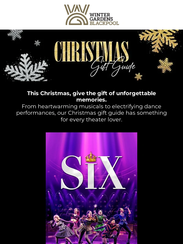 Winter Gardens Blackpool - This Christmas,give the gift of unforgettable memories