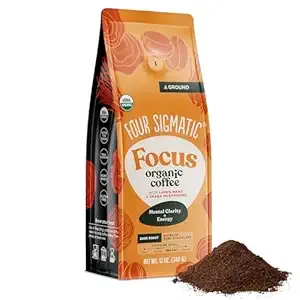 US Four Sigmatic Focus Ground Coffee Bag