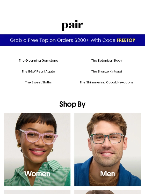 Pair Eyewear - Leaving Soon: Earthly Spectacles