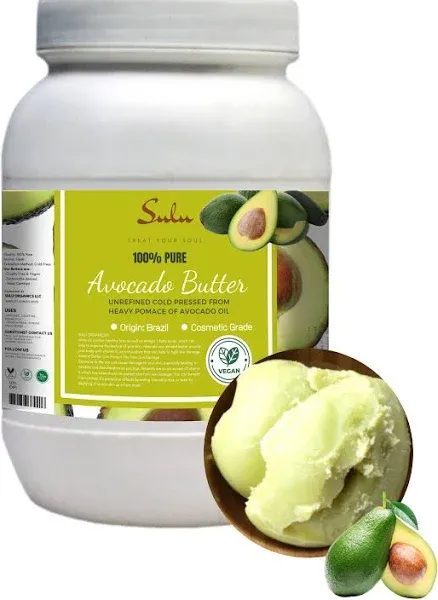 Cold Pressed Unrefined Avocado Butter