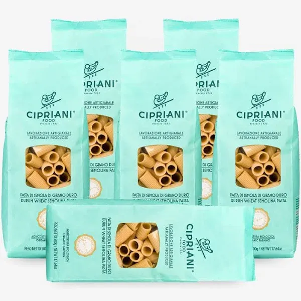Rigatoni Cipriani - Organic (n° 6 packages)title- By Dolceterra