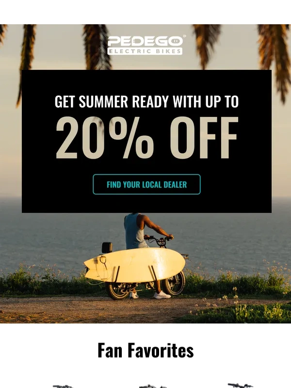 Pedego - ⏰ Save up to 20% off