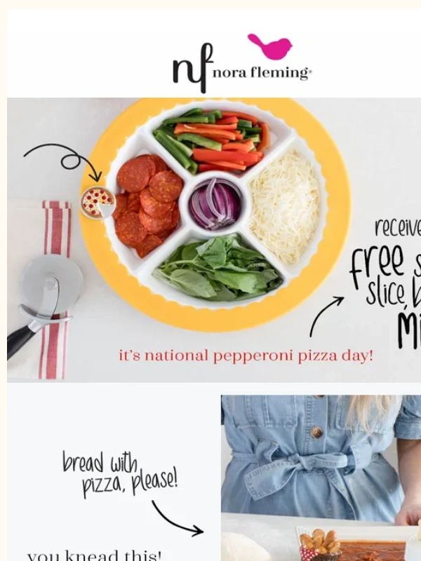 Nora Fleming - ? celebrate national pepperoni pizza day with nora fleming! ?