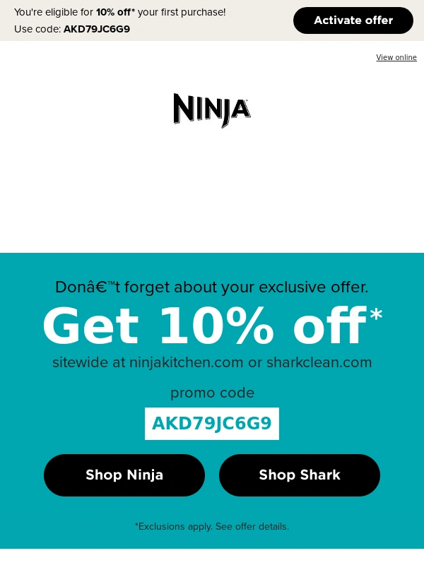 Ninja - There’s a Ninja® for everyone. ?