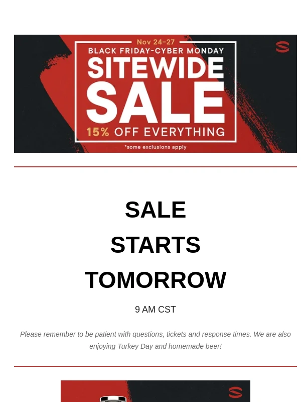 Spike Brewing - Sale Starts Tomorrow