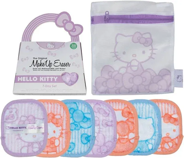 Hello Kitty 7-Day Makeup Eraser Set