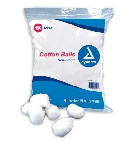 Dynarex Cotton Ball Large