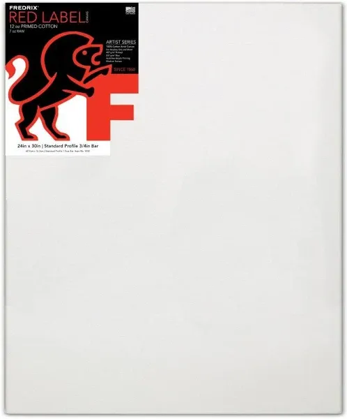 Fredrix Red Label Stretched Canvas