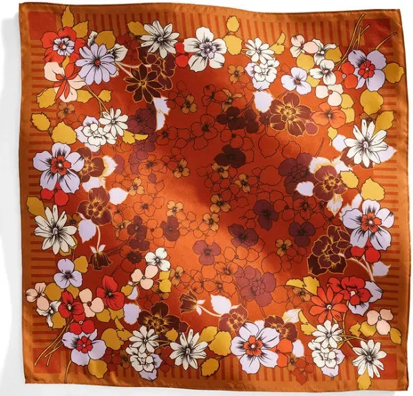 Vera Bradley Women's Square Silk Scarf