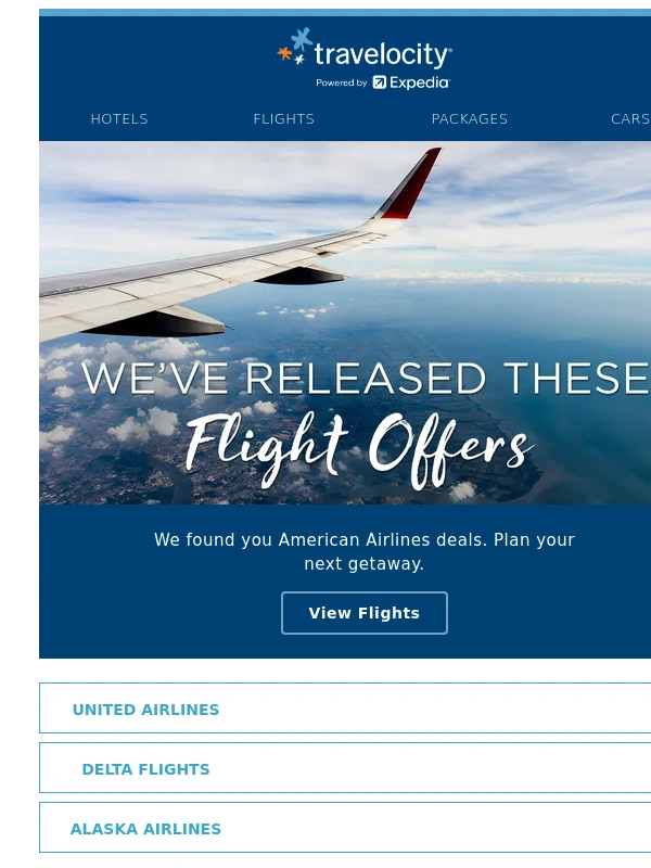 Travelocity - American Airlines ticket offers: See what's available >>