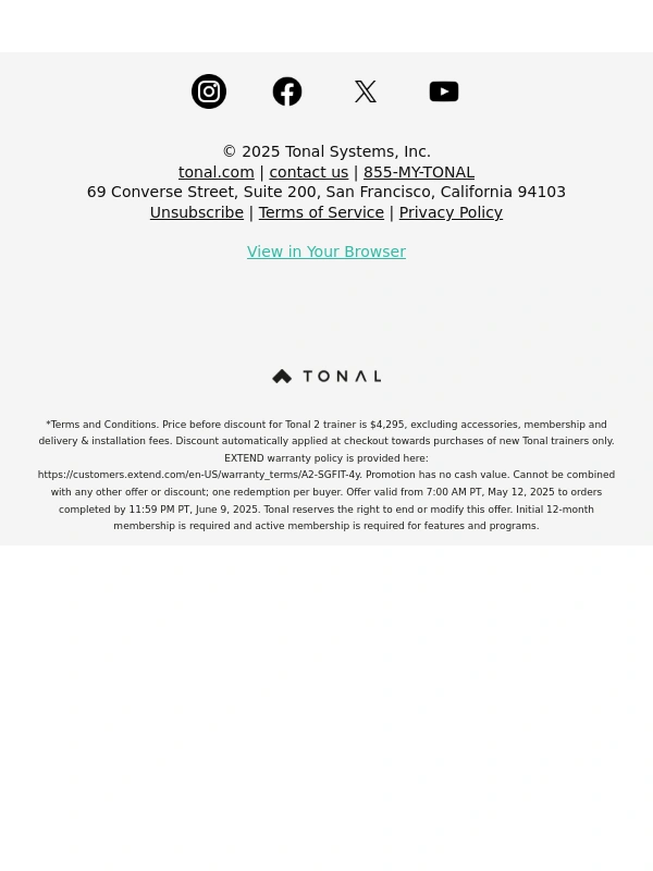 Tonal - Start your strength journey with $925 in savings