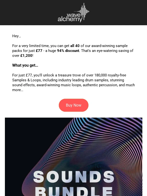 Wave Alchemy - Limited Time - Huge Deal On Sounds!