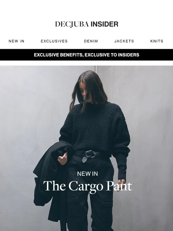 DECJUBA - Our bestselling cargo pants