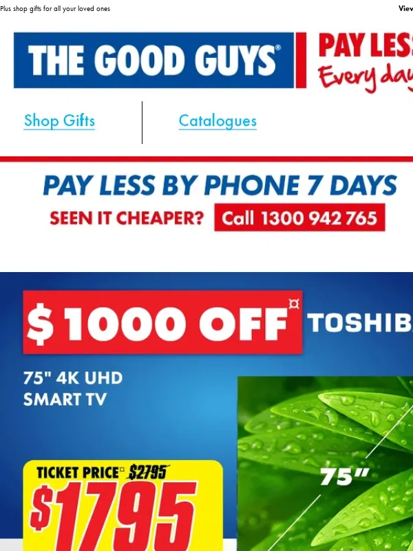 The Good Guys - Grab yourself some hot summer deals ?