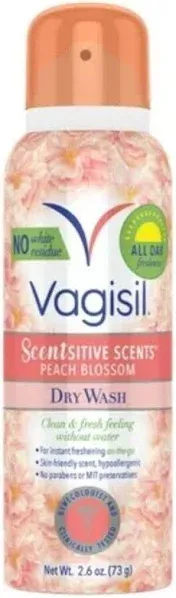 Dry Wash Spray Scentsitive Scents Vagisil
