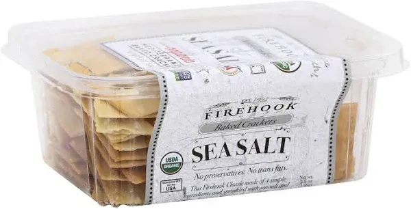 FIREHOOK Baked Crackers Sea Salt 5.5 oz