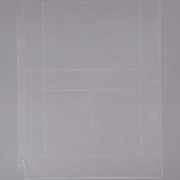 Avery 13406 3-Hole Punched Horizontal Photo Storage Pages 10/Pack
