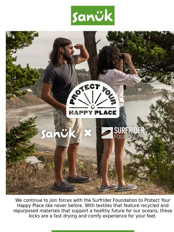 Sanuk - ? Limited Sizes Remaining: Quick-dry footwear to support you from sole to soul ?