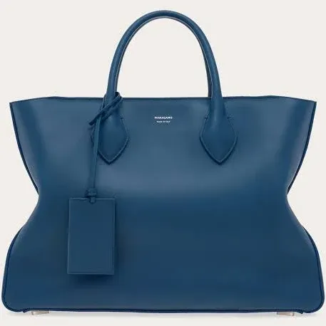 Salvatore Ferragamo Star-shaped Calf Leather Tote Bag