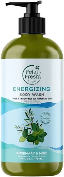 Womens Petal Fresh Energizing Rosemary & Mint Bath & Shower Gel