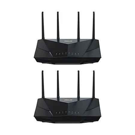 2-Pack ASUS RT-AX5400 Dual Band WiFi 6 Extendable Router Mesh Bundle $199.99 + Free Pickup at Micro Center