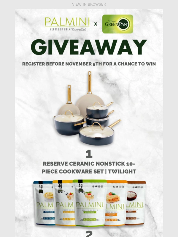 Greenpan - Huge Giveaway alert!