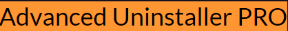 Advanced Uninstaller PRO