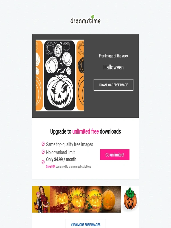 DreamsTime - Free image of the week: Halloween
