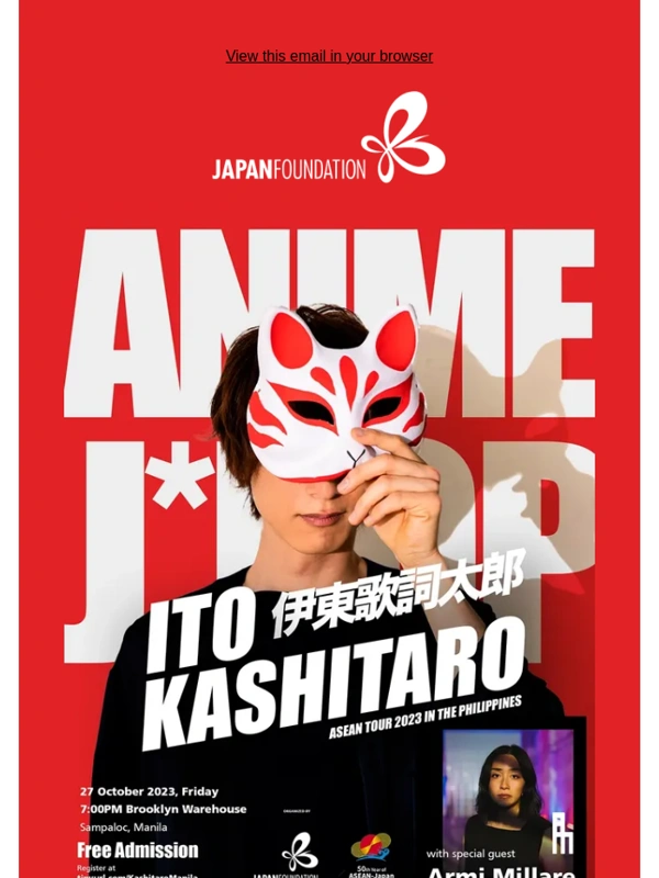 ANA - ITO KASHITARO: ASEAN TOUR 2023