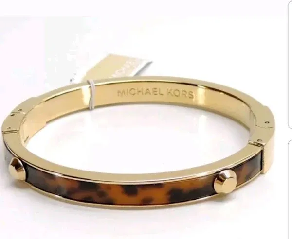 Michael Kors Women's Logo Padlock Bangle