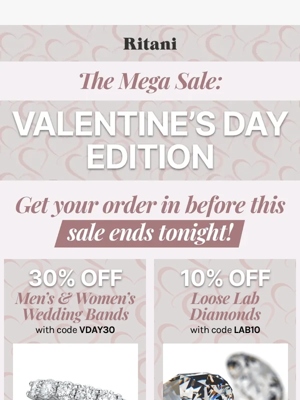 Ritani - Last Chance For Mega Savings