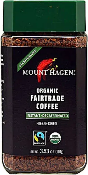 Mount Hagen Instant Decaf Coffee
