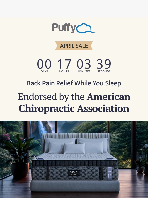 Puffy - Back Pain? Not Anymore