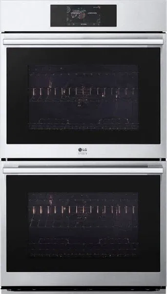 LG Studio 30" Stainless Steel Double Electric Wall Oven